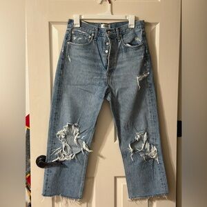 Agolde Cropped Jeans